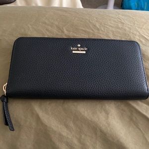 Brand New Kate Spade black long wallet